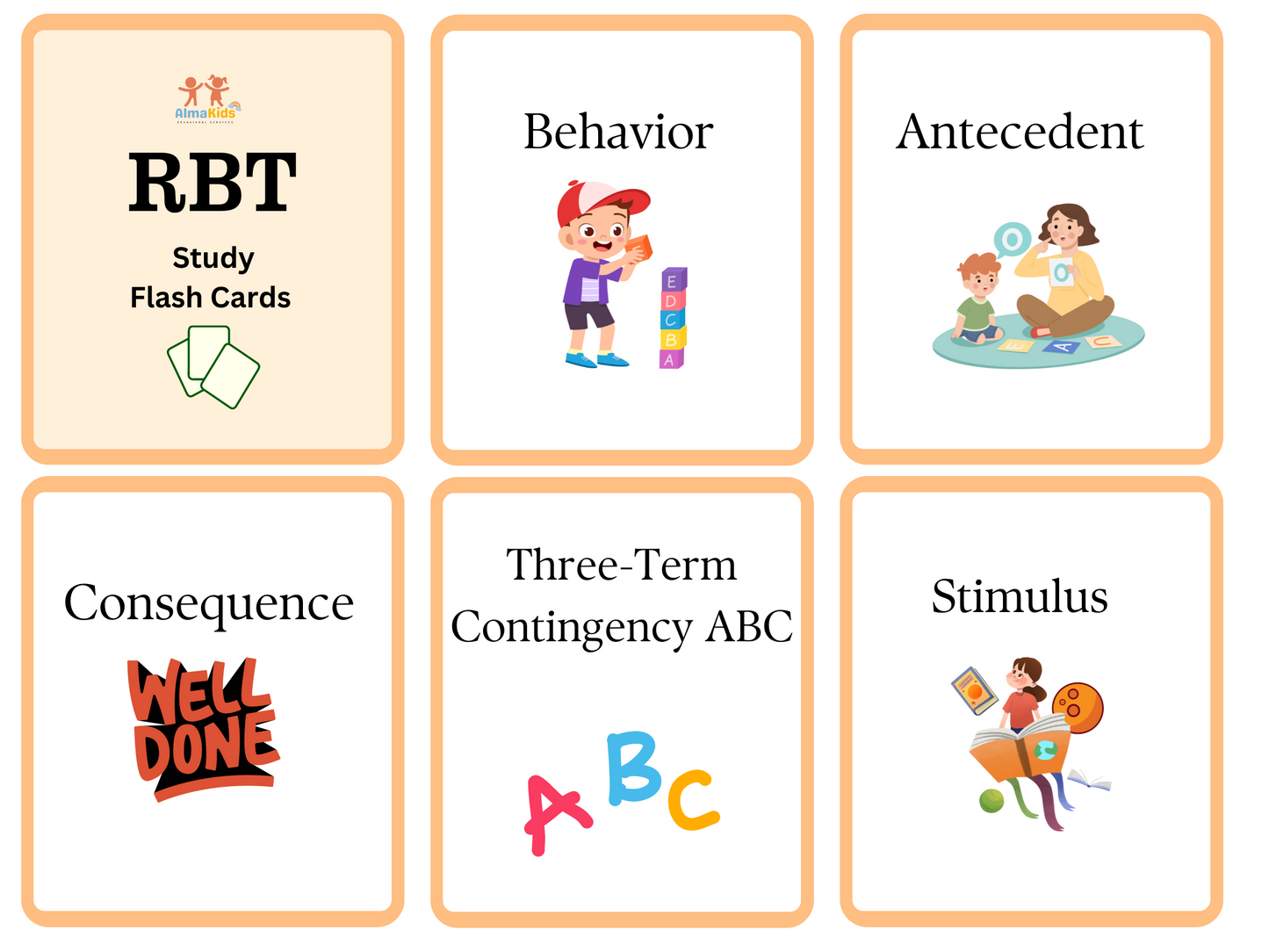 RBT Study Flash Cards